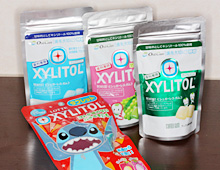 100%キシリトールのガム